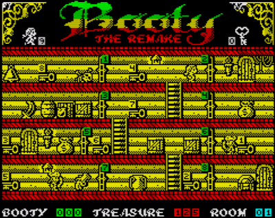 Disponible para descarga Booty. The Remake para ZX Spectrum Disponible para descarga Booty. The Remake para ZX Spectrum