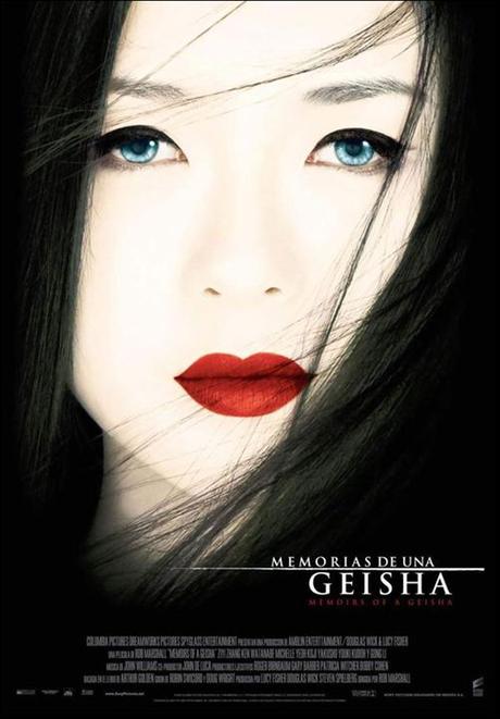 Resultado de imagen de memorias de una geisha CARTEL