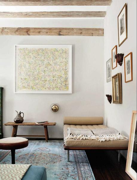 Recuperando Elementos Vintage en una Pequeña Casa de Barcelona Recuperando Elementos Vintage en una Pequeña Casa de Barcelona