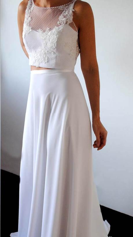Los 5 Crop top mas modernos para novias Top! Los 5 Crop top mas modernos para novias Top!