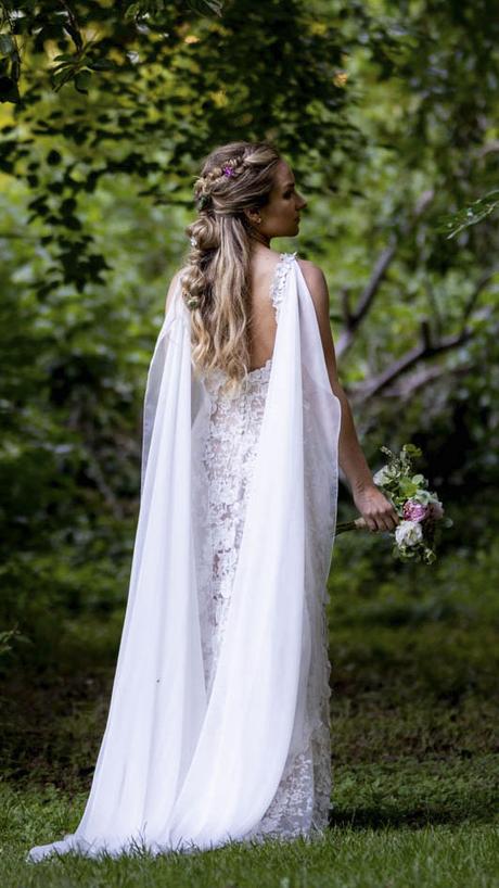 Te recomendamos 5 vestidos de novia ideales para un casamiento de día
