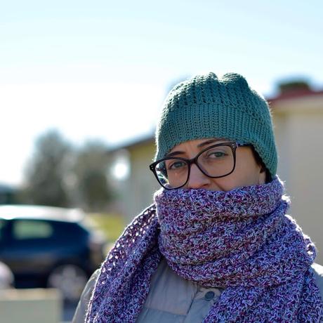 Bufanda y gorros.