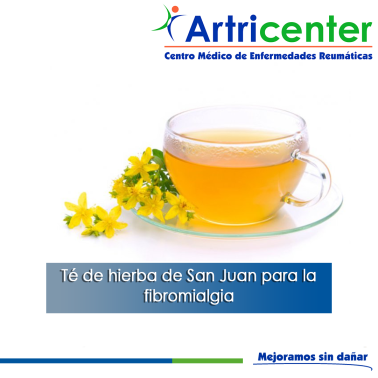 Artricenter: Té de hierba de San Juan para la fibromialgia