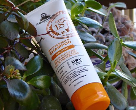 Buttermilk shampoo de The Grandpa Soap, champú sin sulfatos para cabello dañado Buttermilk shampoo de The Grandpa Soap, champú sin sulfatos para cabello dañado