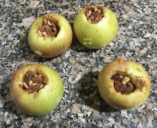 MANZANAS RELLENAS ASADAS EN OLLA GM Y TRADICIONAL