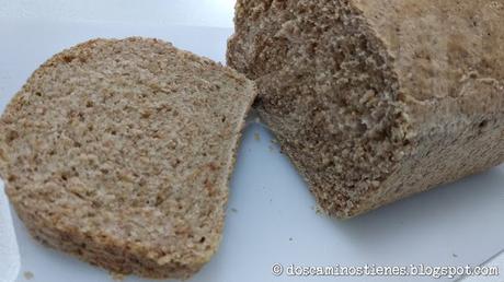 (Pan Casero) Pan integral (sin MM) de espelta y trigo (Nº 2) (Pan Casero) Pan integral (sin MM) de espelta y trigo (Nº 2)