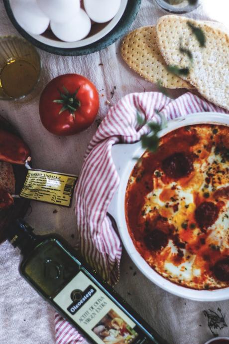 Huevos a la Flamenca, receta familiar