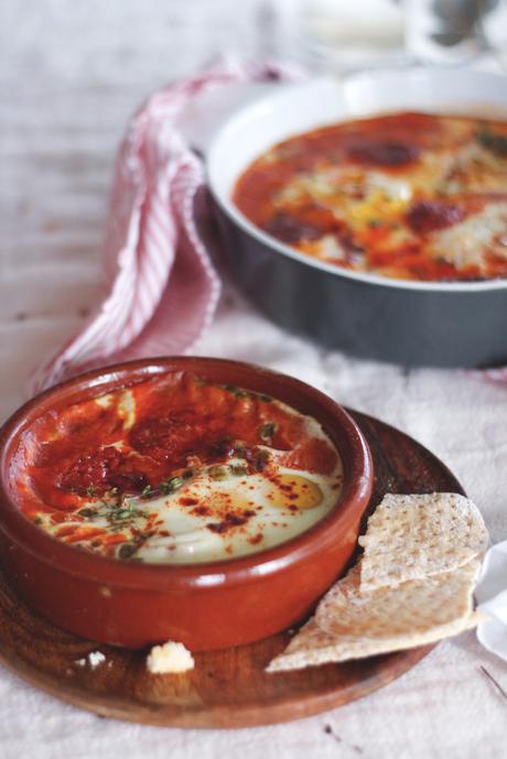 Huevos a la Flamenca, receta familiar Huevos a la Flamenca, receta familiar
