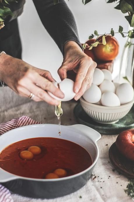 Huevos a la Flamenca, receta familiar