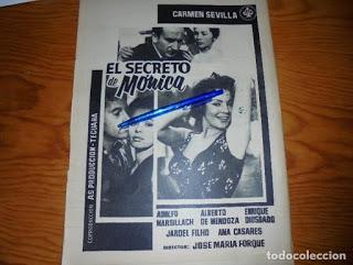 SECRETO DE MÓNICA, EL (Buscando a Mónica) (España, Argentina; 1961) Melodrama, Intriga