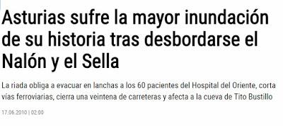Inundaciones, zonas inundables y responsabilidades políticas