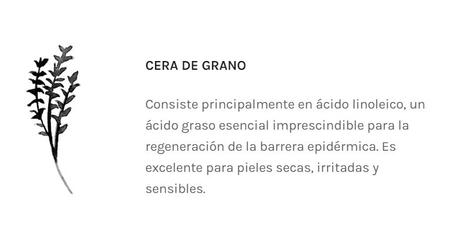 Cera de grano Spent, en Twelve Beauty Cosmética Natural