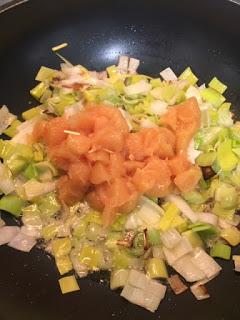 QUICHE DE POLLO CON PUERROS Y CURRY QUICHE DE POLLO CON PUERROS Y CURRY