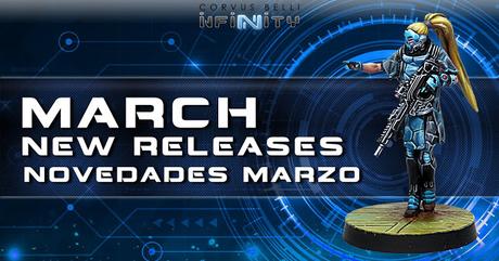 Infinity y Corvus Belli: Lanzamientos de Marzo con precios