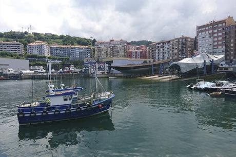 Bermeo, pueblo pesquero de la costa vasca.