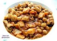 HABICHUELAS CON SEPIA Y ALMEJAS