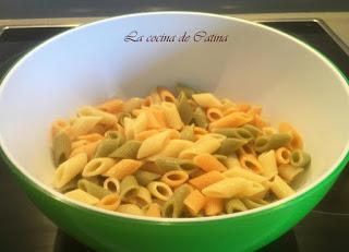 Ensalada de pasta con fiambres