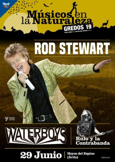 Rulo y La Contrabanda se suman a Rod Stewart y The Waterboys para cerrar el cartel de Músicos en la Naturaleza 2019