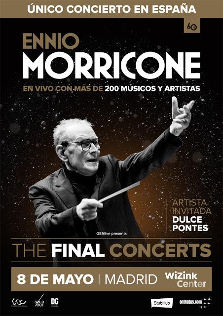 Ennio Morriconne se despedirá el público español el 8 de mayo en el WiZink Center de Madrid