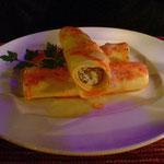 Quinoa con seitán a la menta