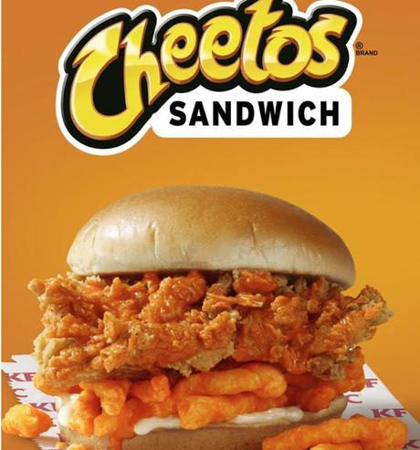 KFC lanzó un sándwich con pollo frito y cheetos #Alimentacion #Dietas #Curiosidades