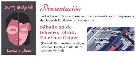 Presentación de Amantes o algo más + Dame palabras Presentación de Amantes o algo más + Dame palabras