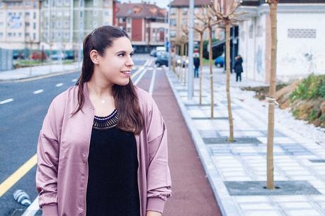 Back to 1985 with my pink bomber - Hunkemöller ❤