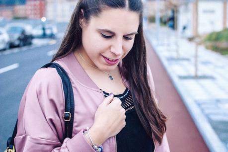 Back to 1985 with my pink bomber - Hunkemöller ❤