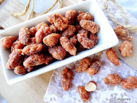 Almendras garrapiñadas