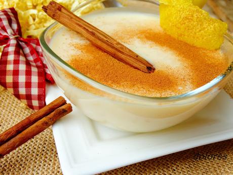 Arroz con leche condensada