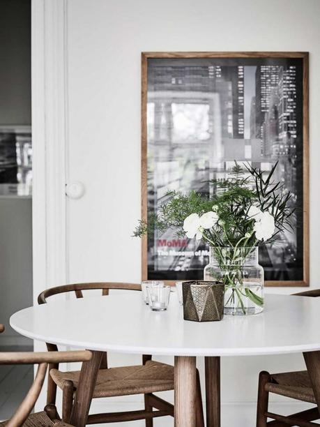 7 Tipos de mesa para un comedor nórdico