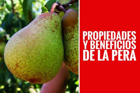 beneficios y propiedades de la pera
