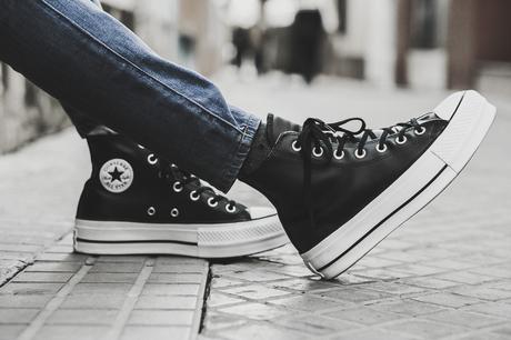 converse de plataforma