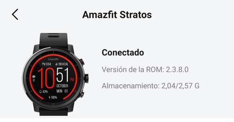 Actualizar el Huami Amazfit Stratos