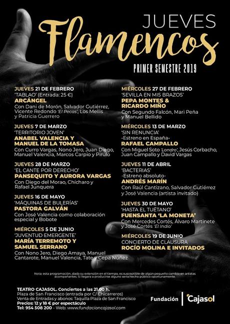 Los Jueves Flamencos de Cajasol llegan con el tablao de Arcángel