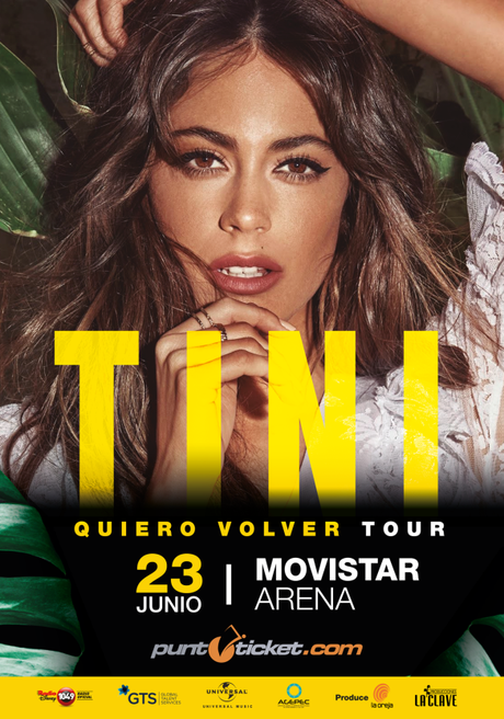 Las entradas para el show en Chile de Tini ya están a la venta