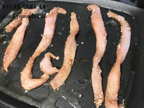 California rolls, Chicken roll