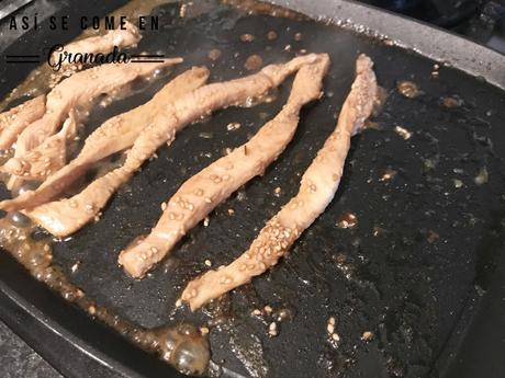 California rolls, Chicken roll