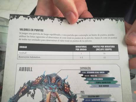 Reglas, perfiles y demás del Ambull y Borewyrm para W40K Reglas, perfiles y demás del Ambull y Borewyrm para W40K