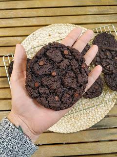 Double Chocolate Chip Cookies - Galletas Doble Chocolate Double Chocolate Chip Cookies - Galletas Doble Chocolate