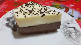 TARTA DE DOS CHOCOLATES SIN AZÚCAR EN THERMOMIX Y TRADICIONAL