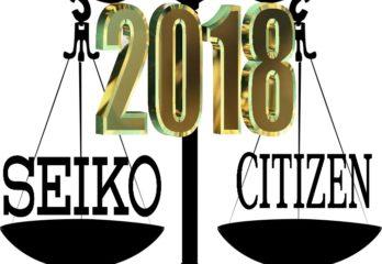 Comparativa marcas de relojes entre Seiko y Citizen – España 2018