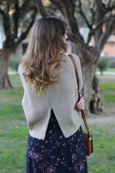 vestidos largos de flores marca polin et moi - fashion blogger