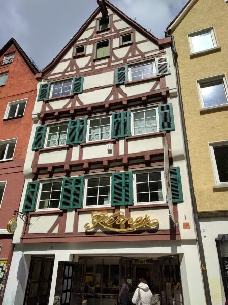 Fachadas de Ulm. Alemania Fachadas de Ulm. Alemania
