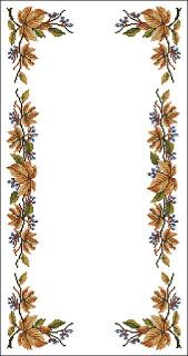 3.- Manteles a punto de cruz II