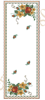 3.- Manteles a punto de cruz II