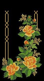 3.- Manteles a punto de cruz II