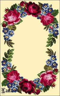 3.- Manteles a punto de cruz II