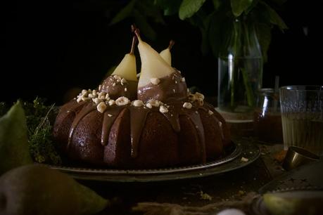 Nutella Pear Bundt Cake #BundtBakers