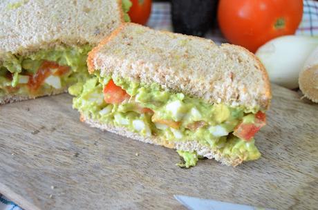SANDWICH DE LOS MAS SALUDABLE sándwich, sándwiches, sándwich saludable, sándwich de aguacate, sándwich de aguacate y huevo, sándwich vegetal, sándwich con huevo, las delicias de mayte,
